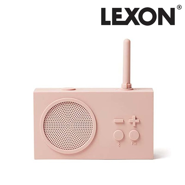 Lexon 렉슨 티코3 라디오 블루투스 스피커 핑크