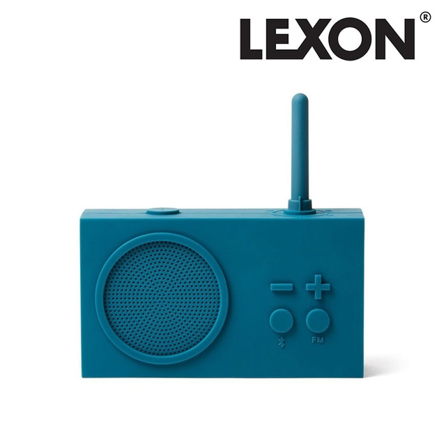Lexon 렉슨 티코3 라디오 블루투스 스피커 다크 블루